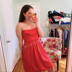 NWT BCBGMAXAZRIA Pink Mini Strapless Dress 6